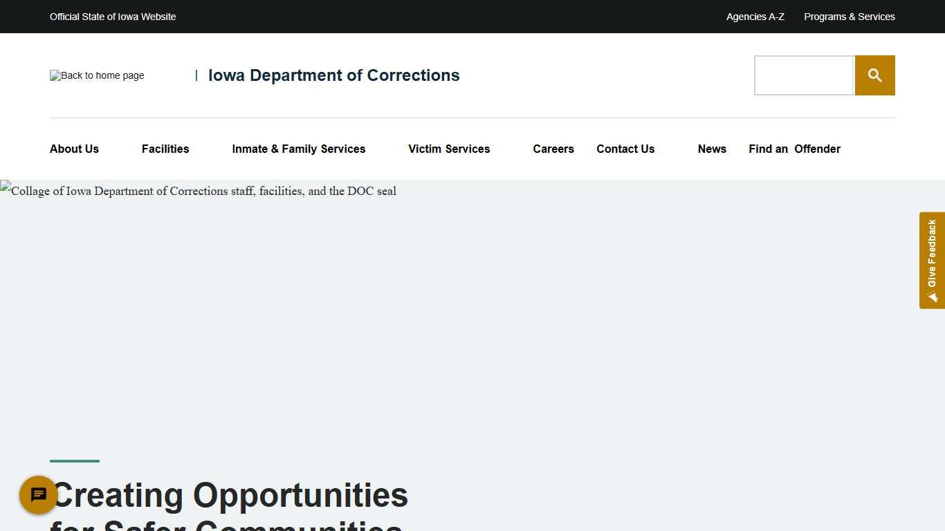 Iowa Department of Corrections | Iowa Department of Corrections